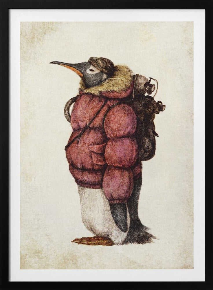 Hemelgebonden pinguïn | Poster
