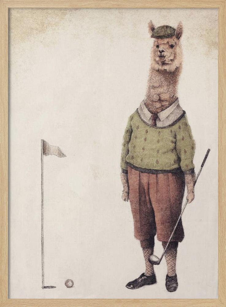 Alpaca Golfclub | Poster