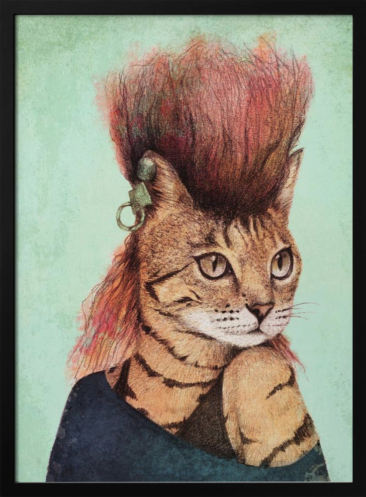 Stijlvolle Tabby Kat | Poster