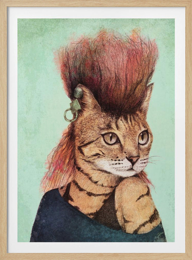 Stijlvolle Tabby Kat | Poster