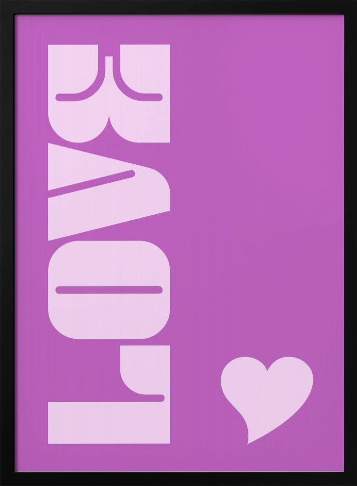 Purple Love Vibe | Poster