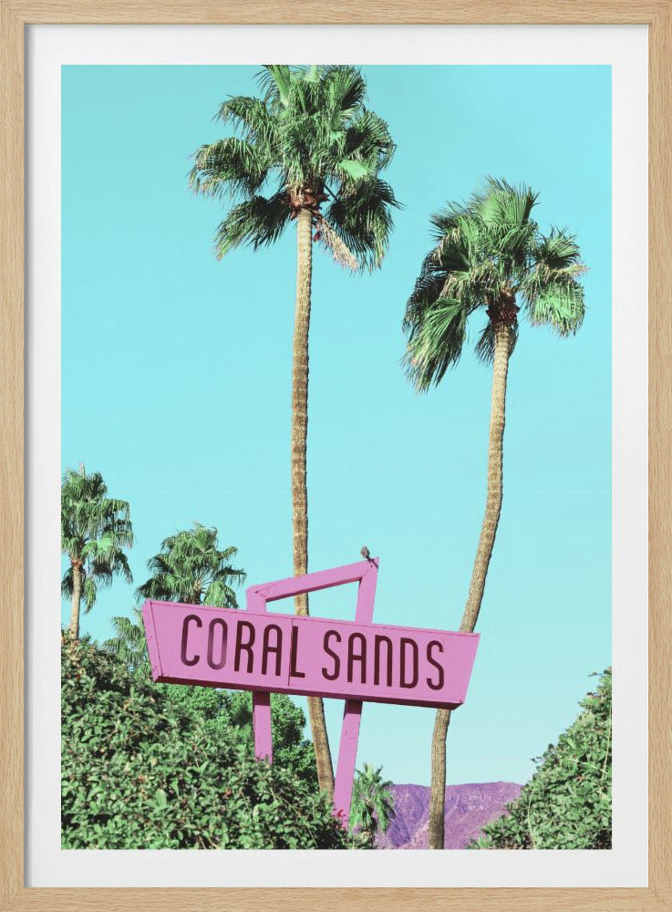 Retro paradijselijke vibes | Poster