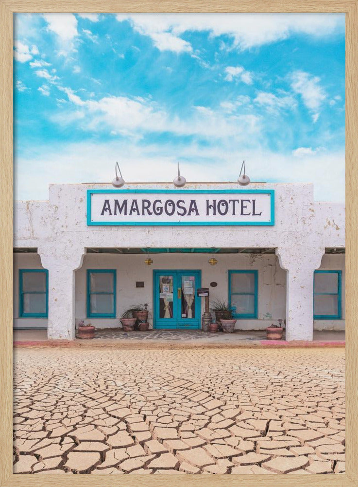 Historisch Amargosa Hotel en Opera House in Death Valley Junction, Californië | Poster
