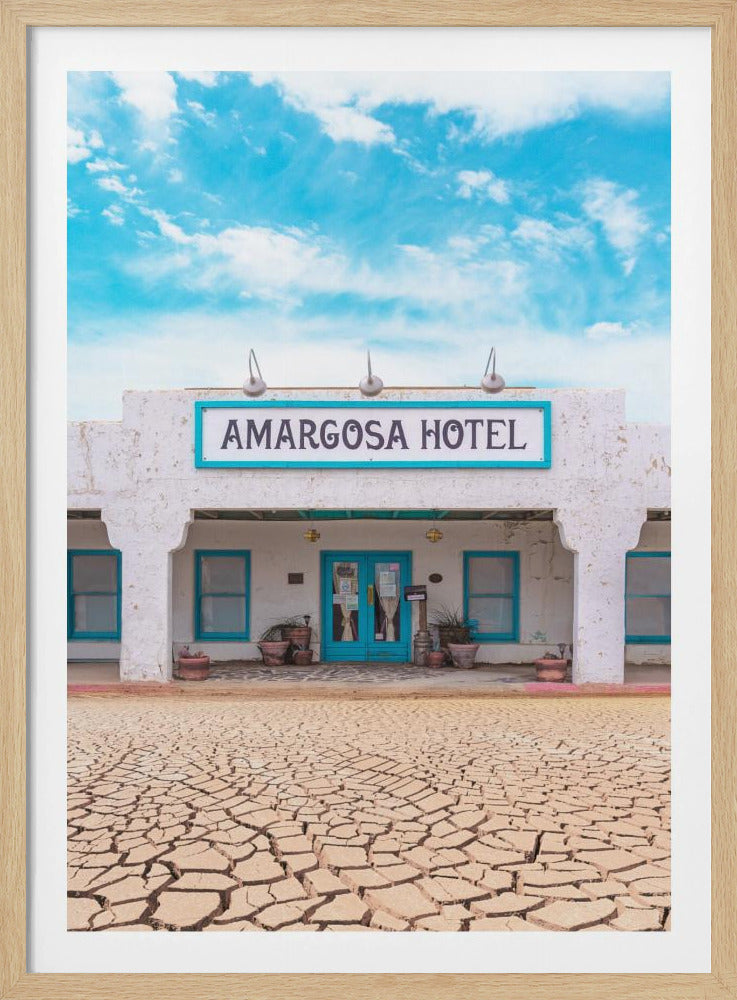 Historisch Amargosa Hotel en Opera House in Death Valley Junction, Californië | Poster