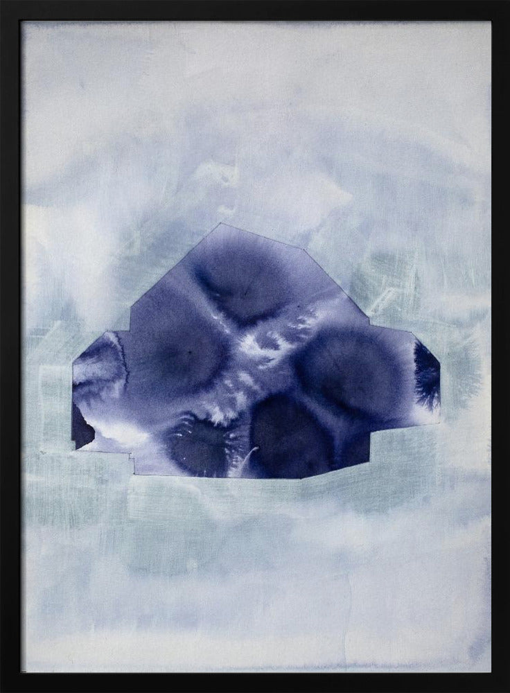 Enigmatic Indigo Haven | Poster
