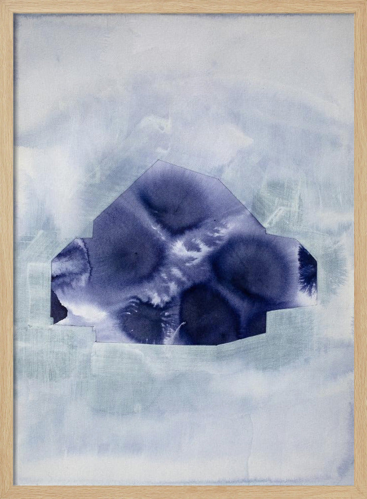 Enigmatic Indigo Haven | Poster