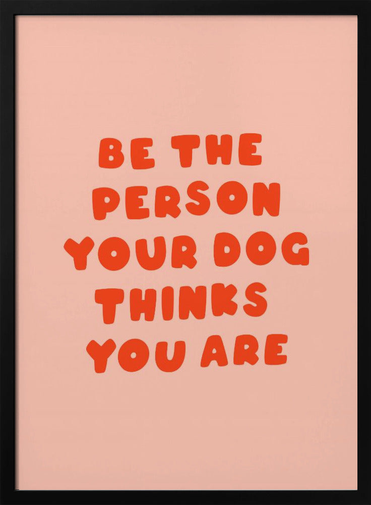 Typografie voor hondenliefhebbers | Poster