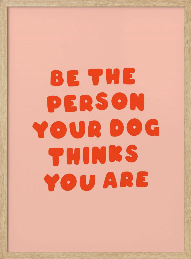 Typografie voor hondenliefhebbers | Poster