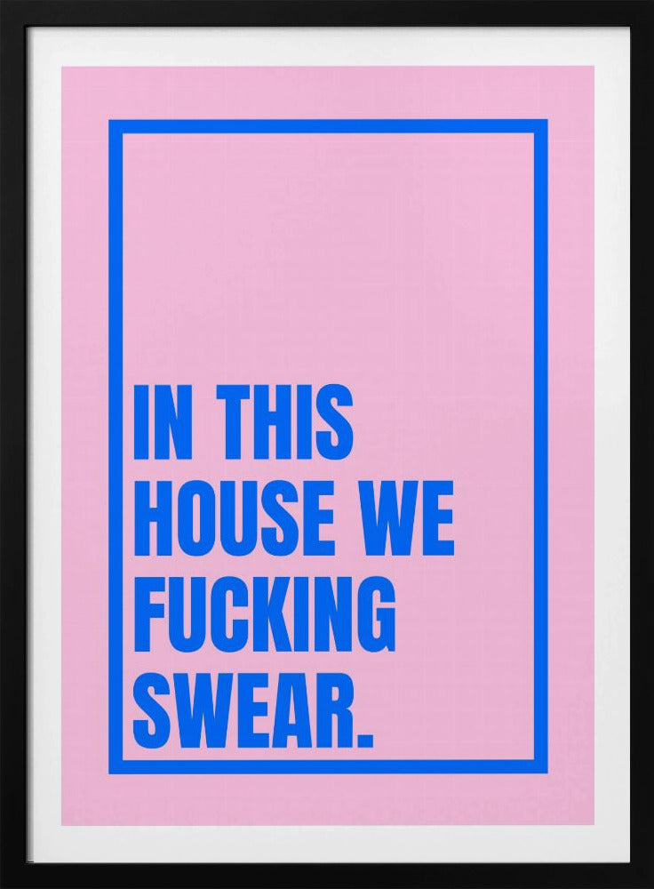 Stoute Huisverklaring | Poster