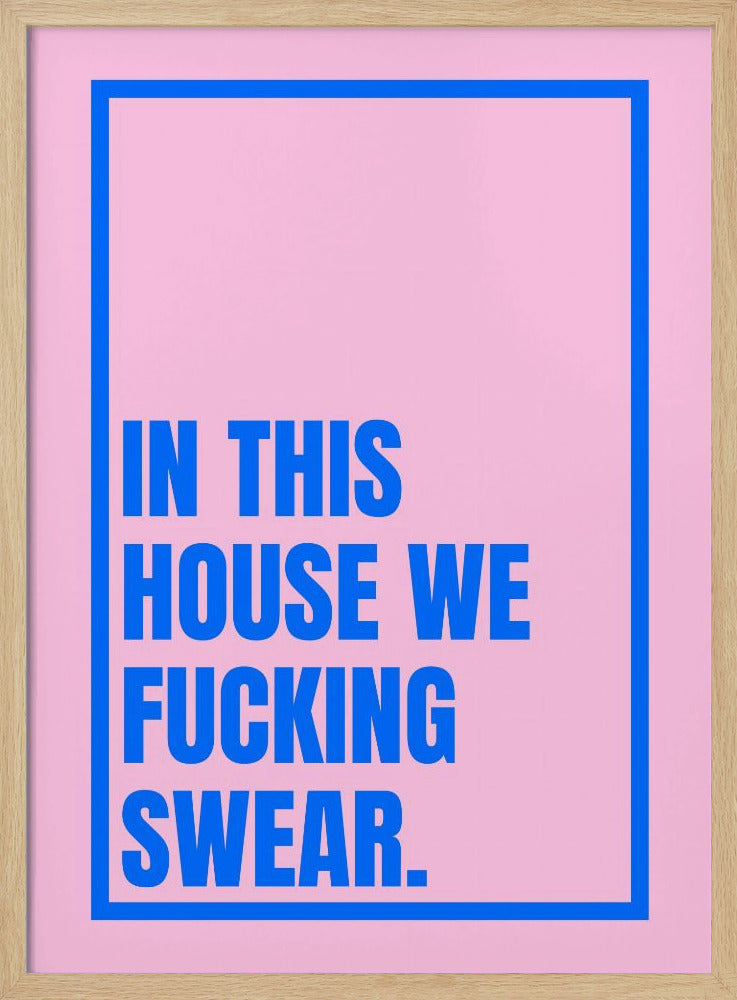 Stoute Huisverklaring | Poster