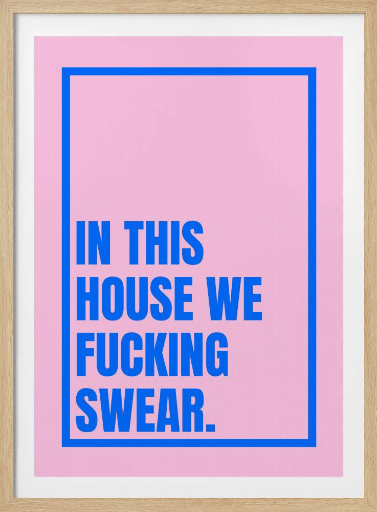 Stoute Huisverklaring | Poster