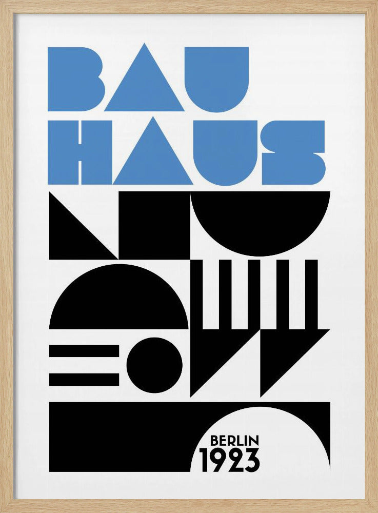 Bauhaus-geometrie | Poster