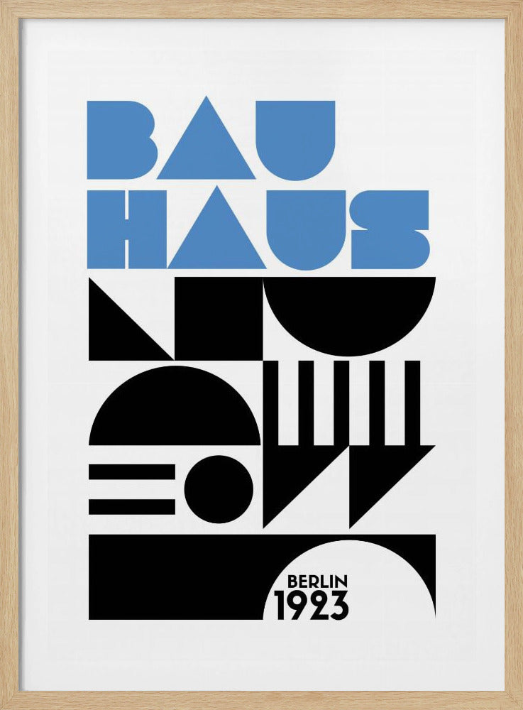 Bauhaus-geometrie | Poster