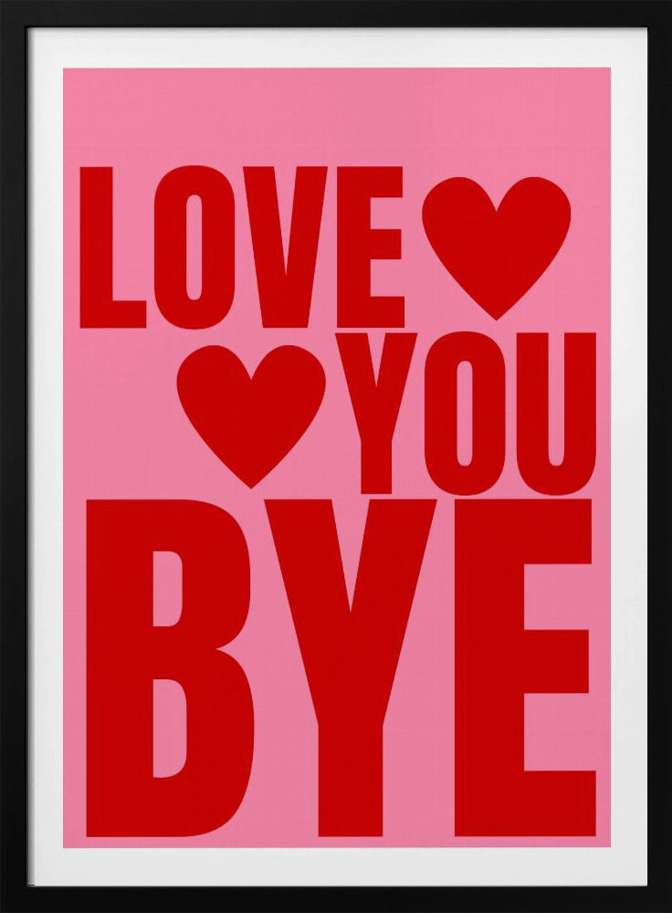 Bold Farewell Love | Poster