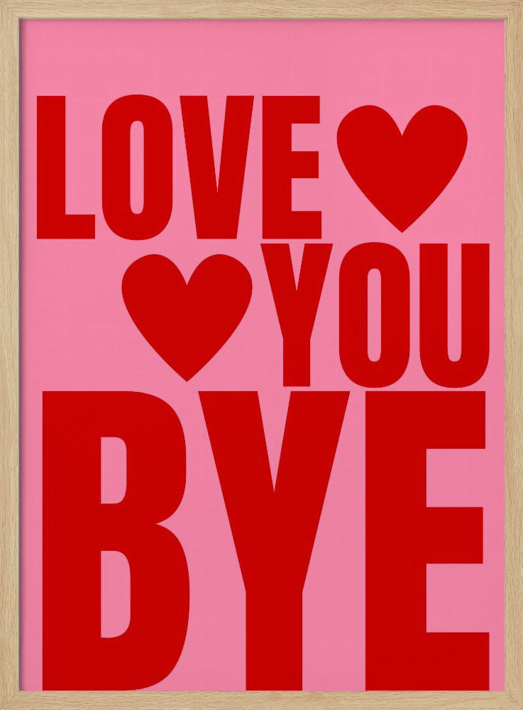 Bold Farewell Love | Poster