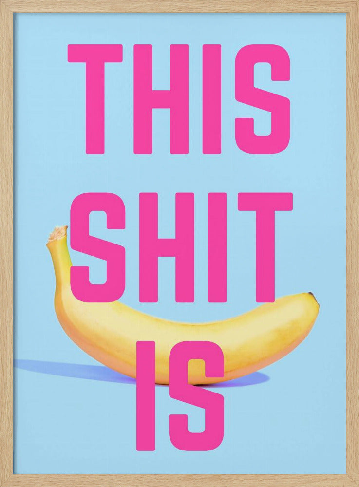 Bold Banana Statement | Poster