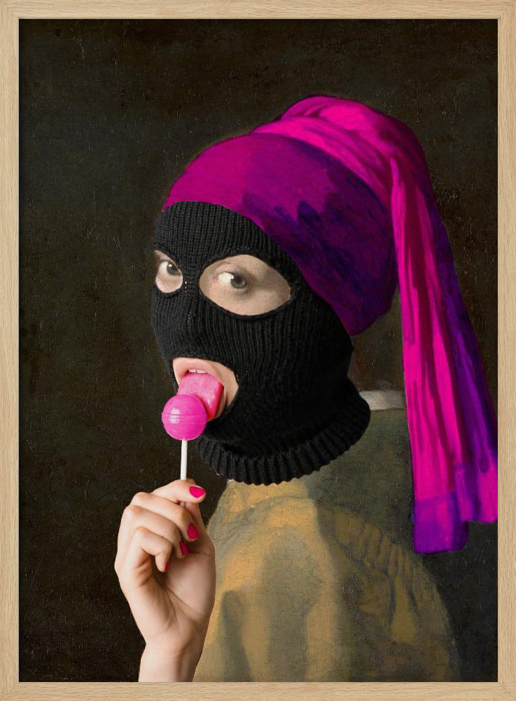 Girl in Balaklava | Poster