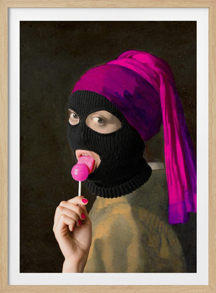 Girl in Balaklava | Poster