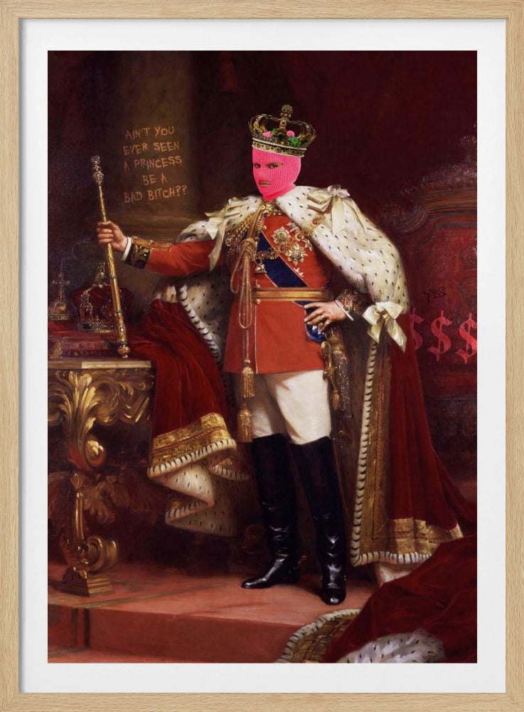 Royal Figure in Regalia | Poster