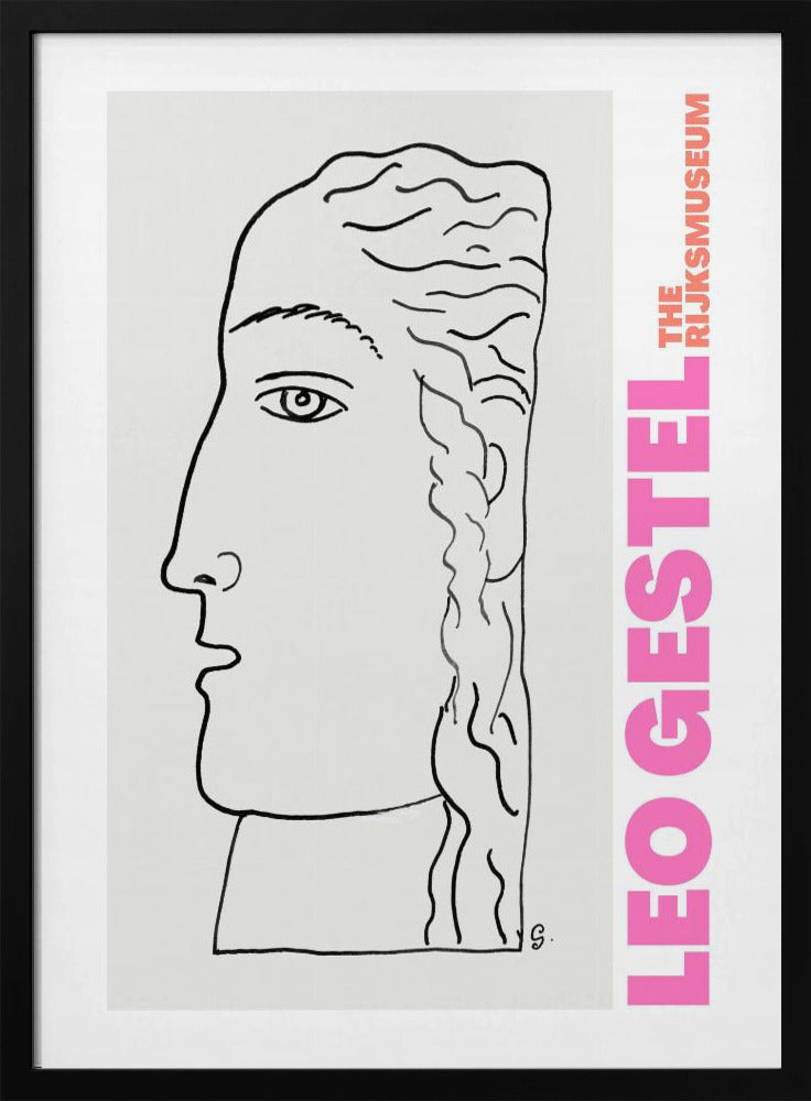 Elegant Profile Sketch | Poster