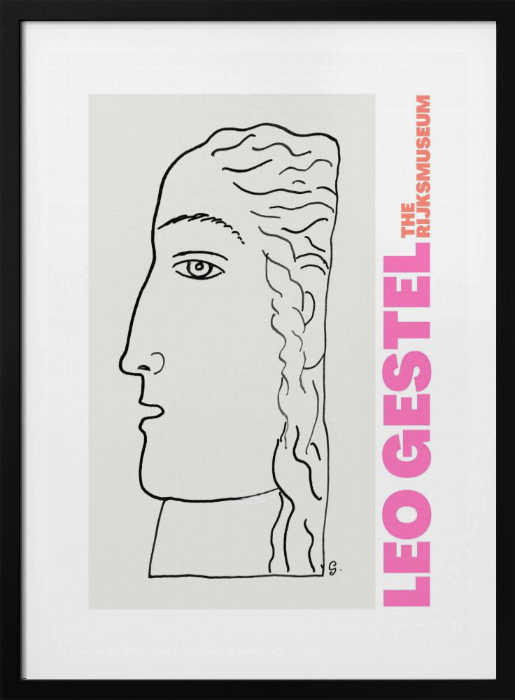 Elegant Profile Sketch | Poster