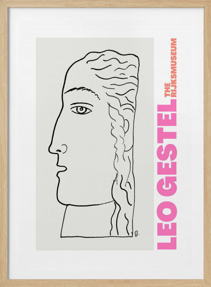 Elegant Profile Sketch | Poster