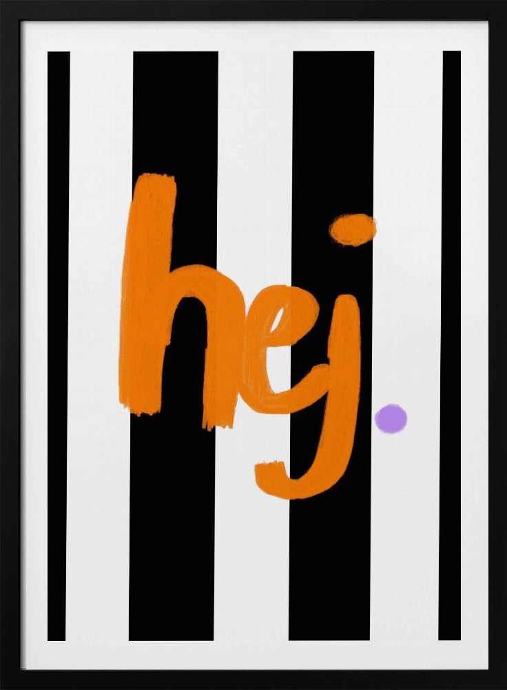 Gedurfde begroetingsstrepen | Poster