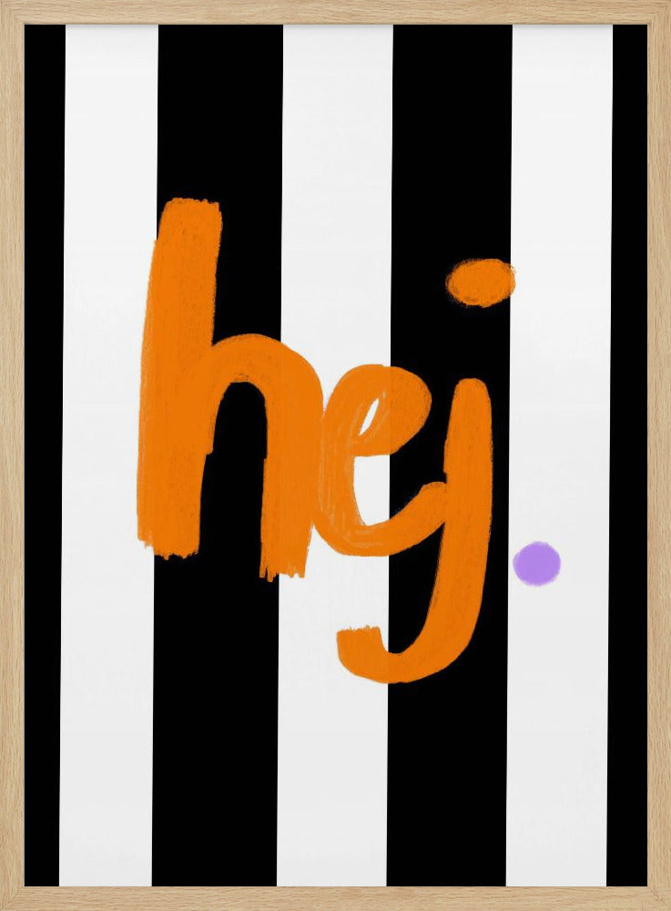 Gedurfde begroetingsstrepen | Poster