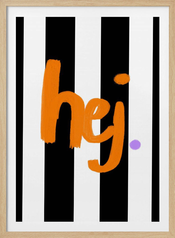 Gedurfde begroetingsstrepen | Poster