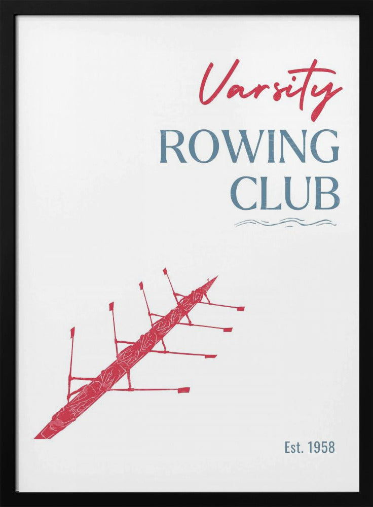 Varsity Roeiclub | Poster