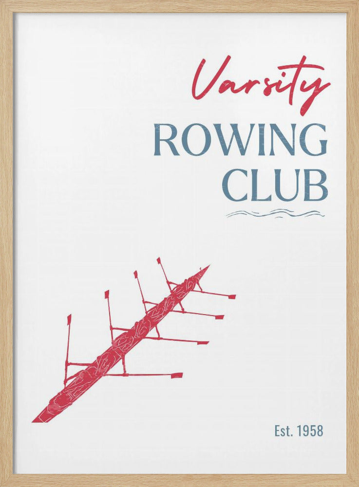 Varsity Roeiclub | Poster