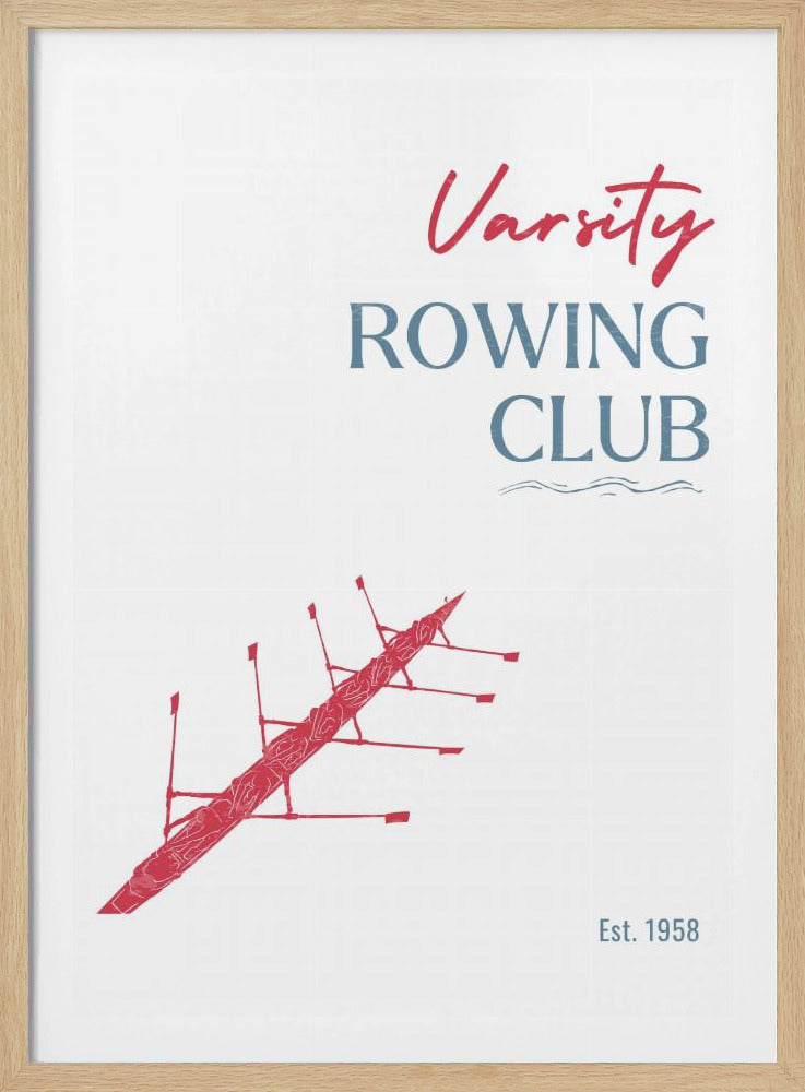 Varsity Roeiclub | Poster