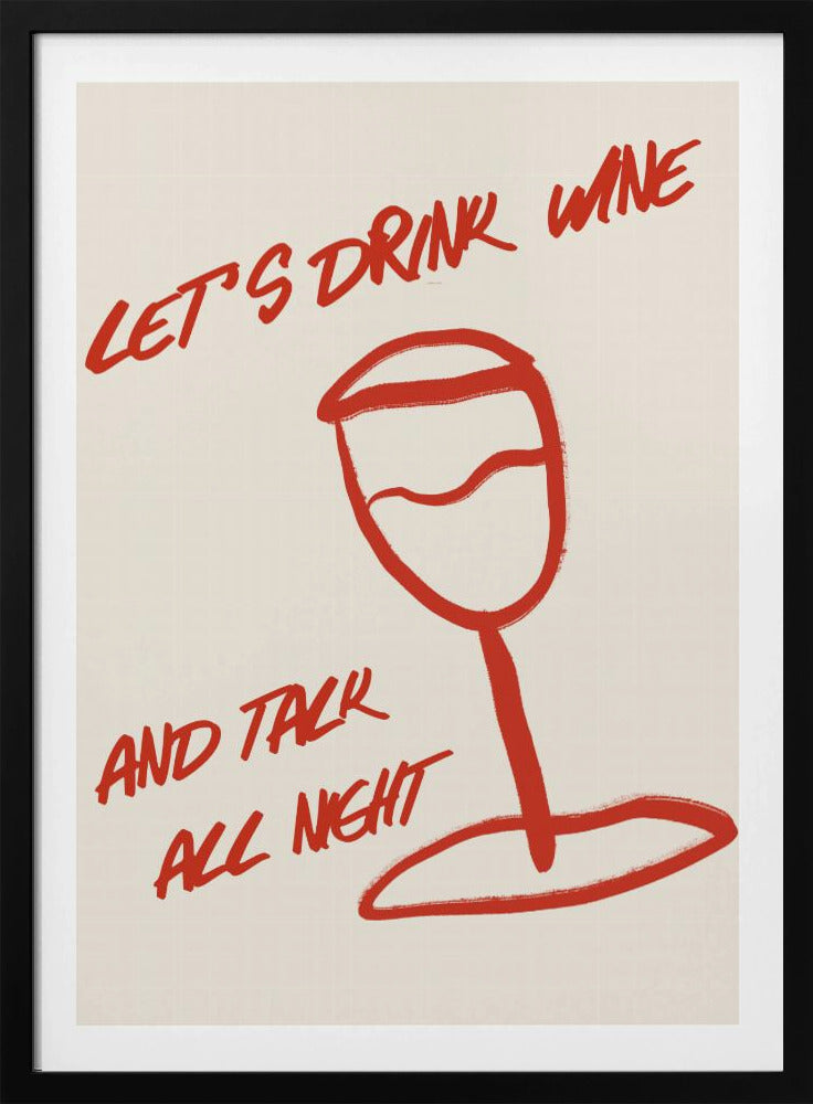 Wine & Words Unwind | Poster