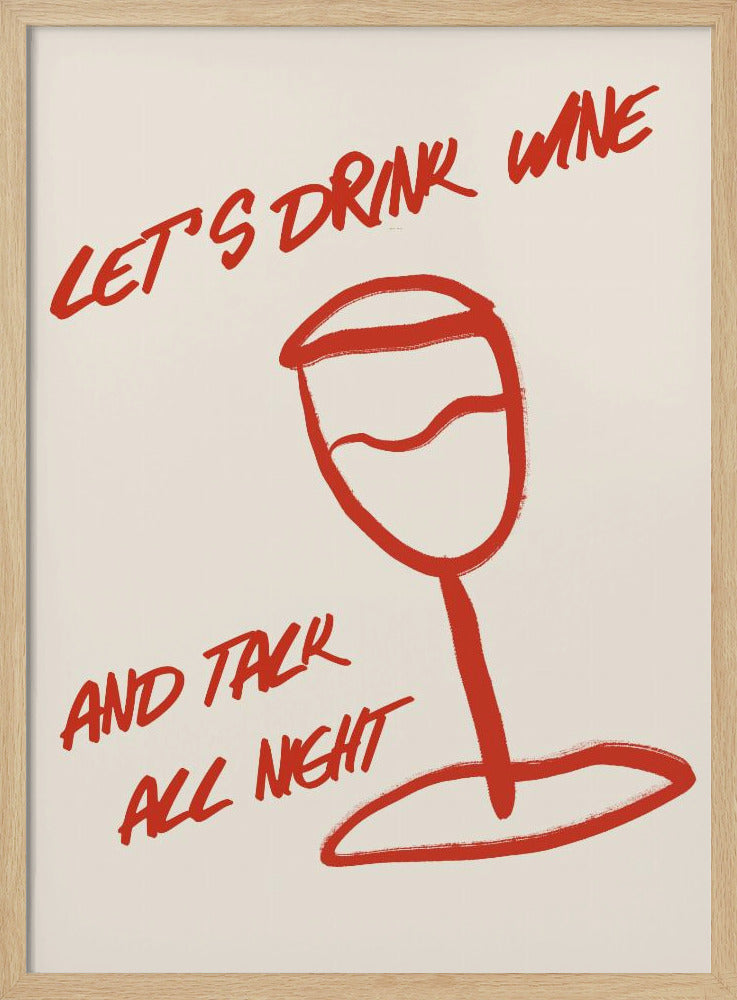 Wine & Words Unwind | Poster