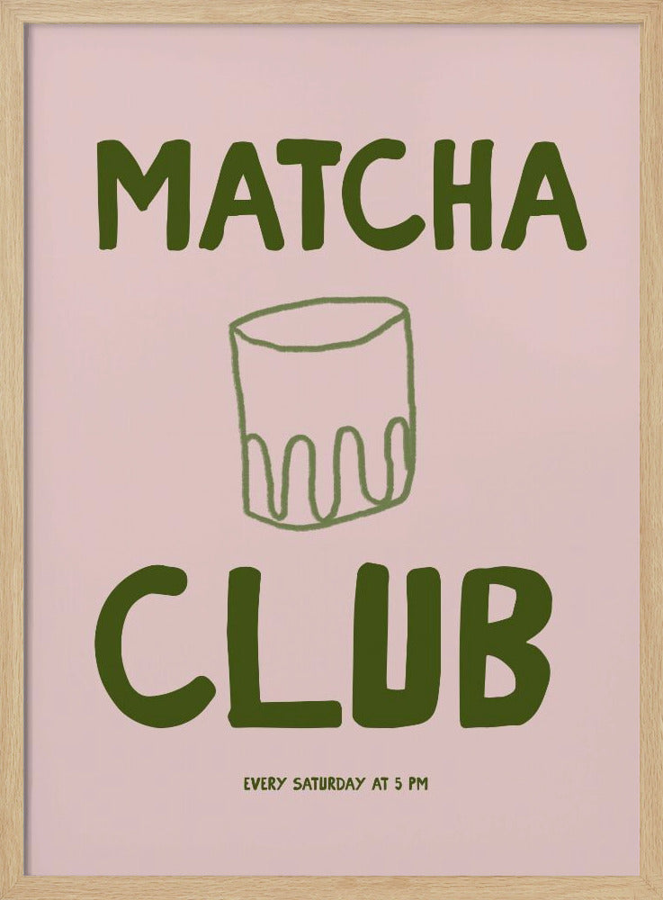 Matcha-bijeenkomst | Poster