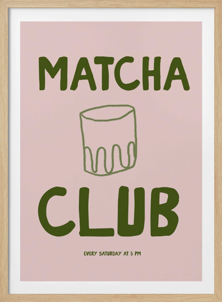 Matcha-bijeenkomst | Poster