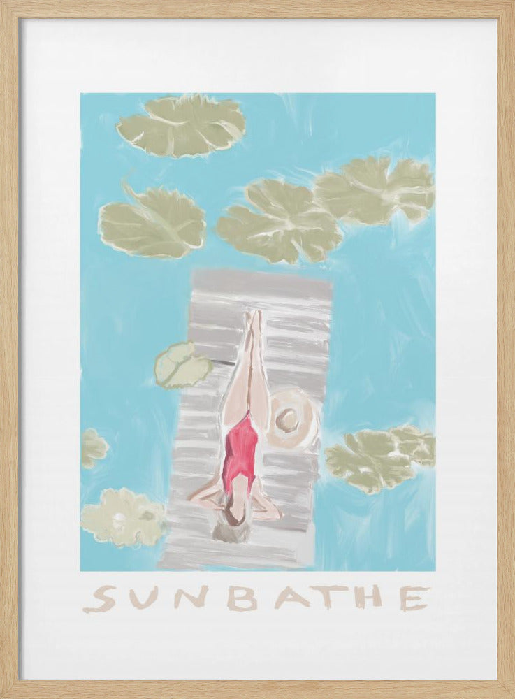 Sereniteit aan de kade | Poster