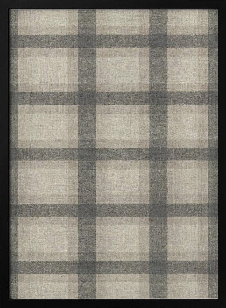 Minimalistisch ruitpatroon | Poster
