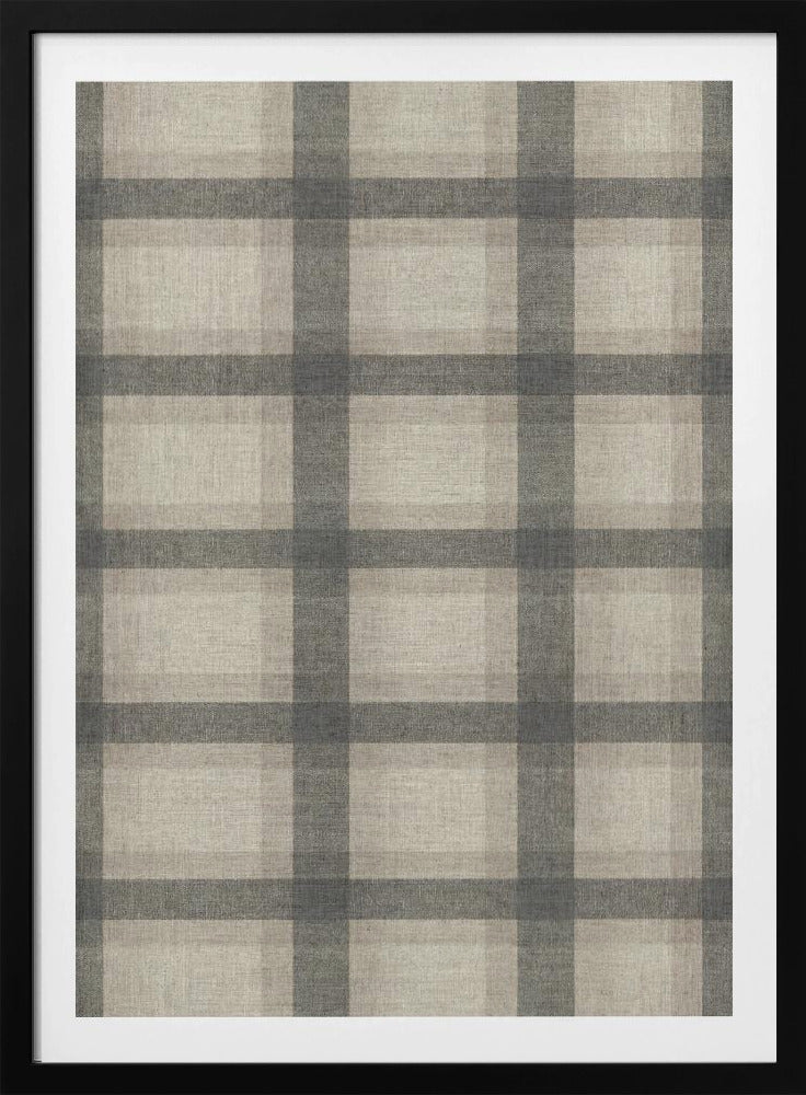 Minimalistisch ruitpatroon | Poster