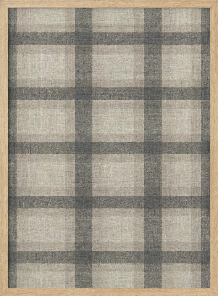 Minimalistisch ruitpatroon | Poster