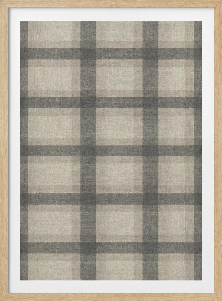 Minimalistisch ruitpatroon | Poster