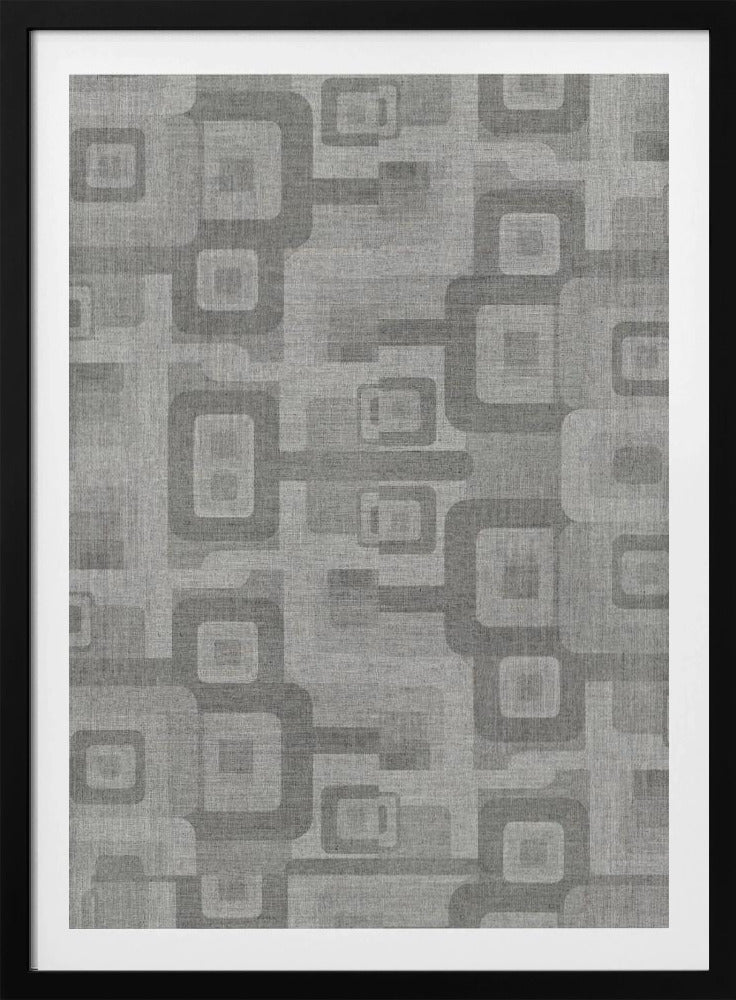 Retro Geometrische Flow | Poster
