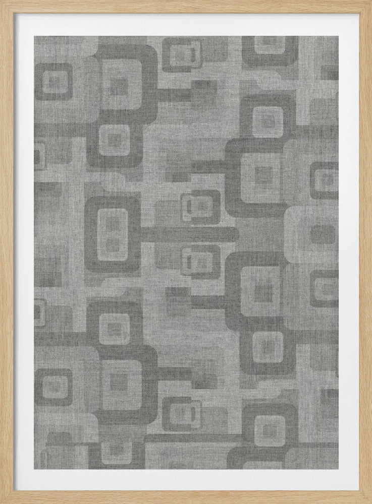 Retro Geometrische Flow | Poster