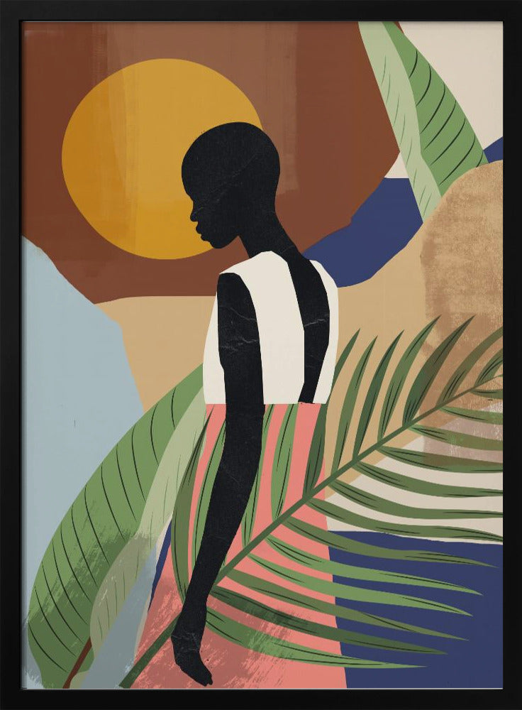 Tropische meisjesvorm | Poster