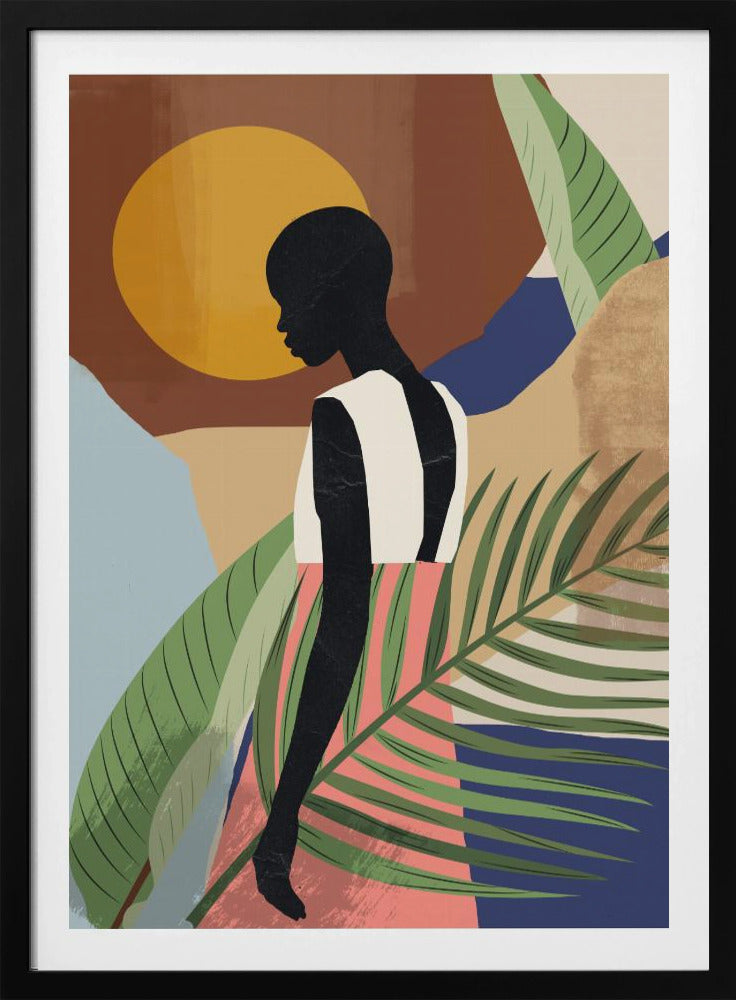 Tropische meisjesvorm | Poster