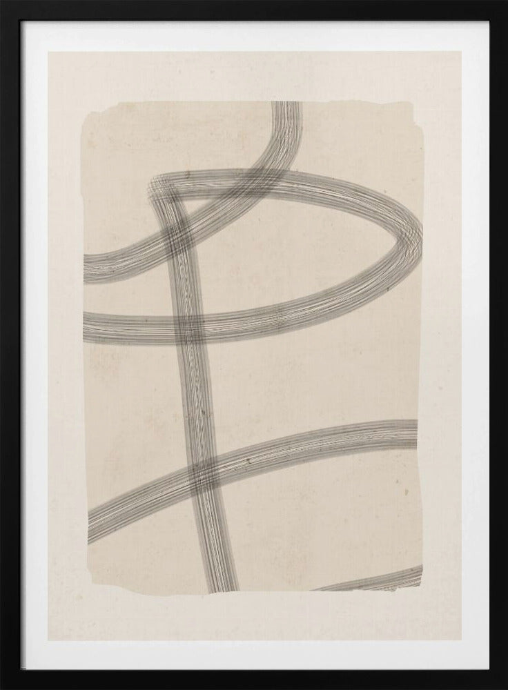 Minimale abstracte kunst | Poster