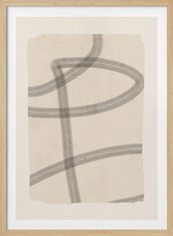 Minimale abstracte kunst | Poster