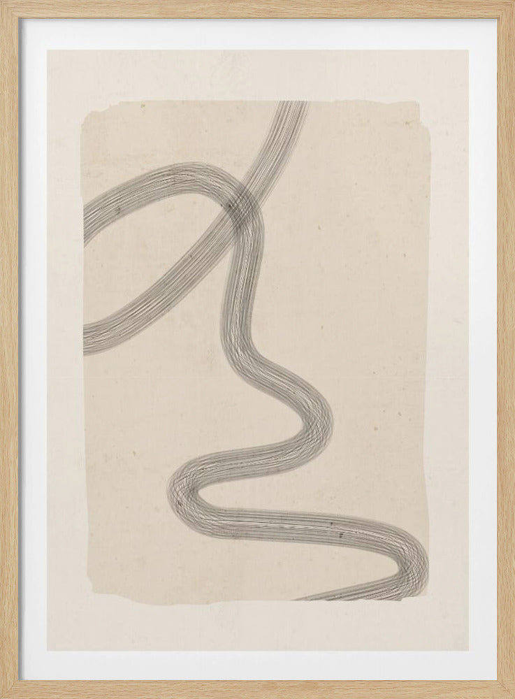 Minimale abstracte kunst | Poster