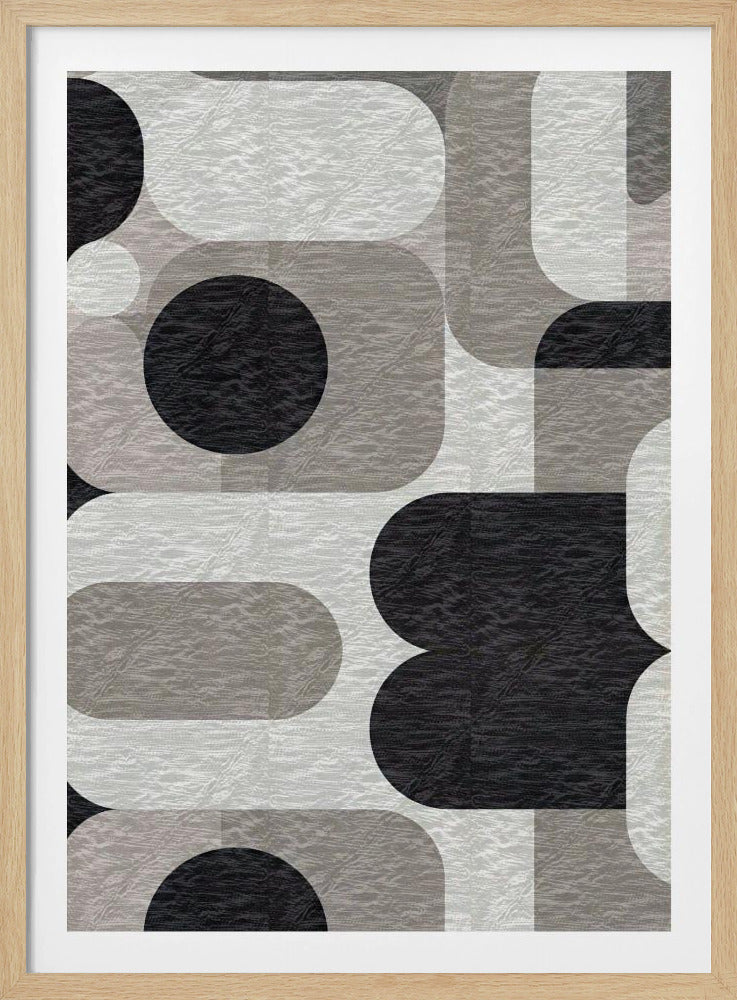 Modern geometrisch patroon | Poster