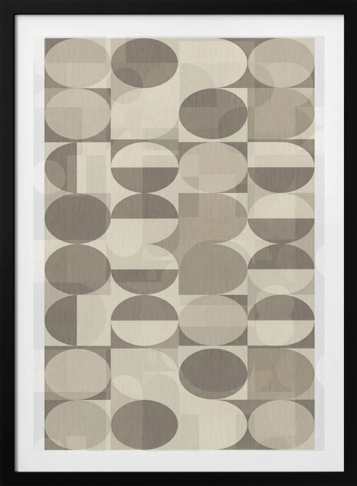Geometrisch abstract ontwerp | Poster